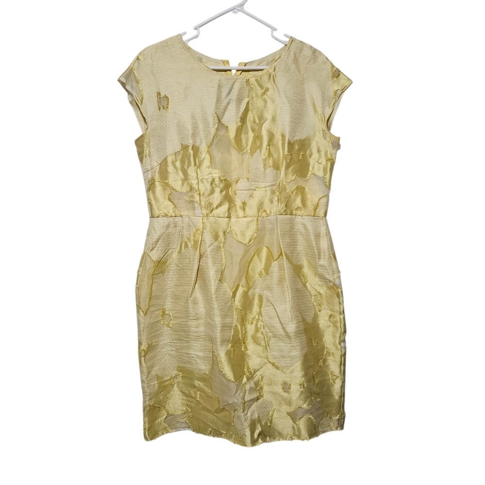 Escada Gold Mini Dress